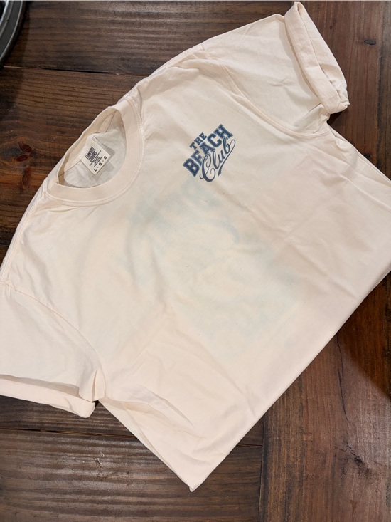 Tops - Beach Club Men's Cream Shorts